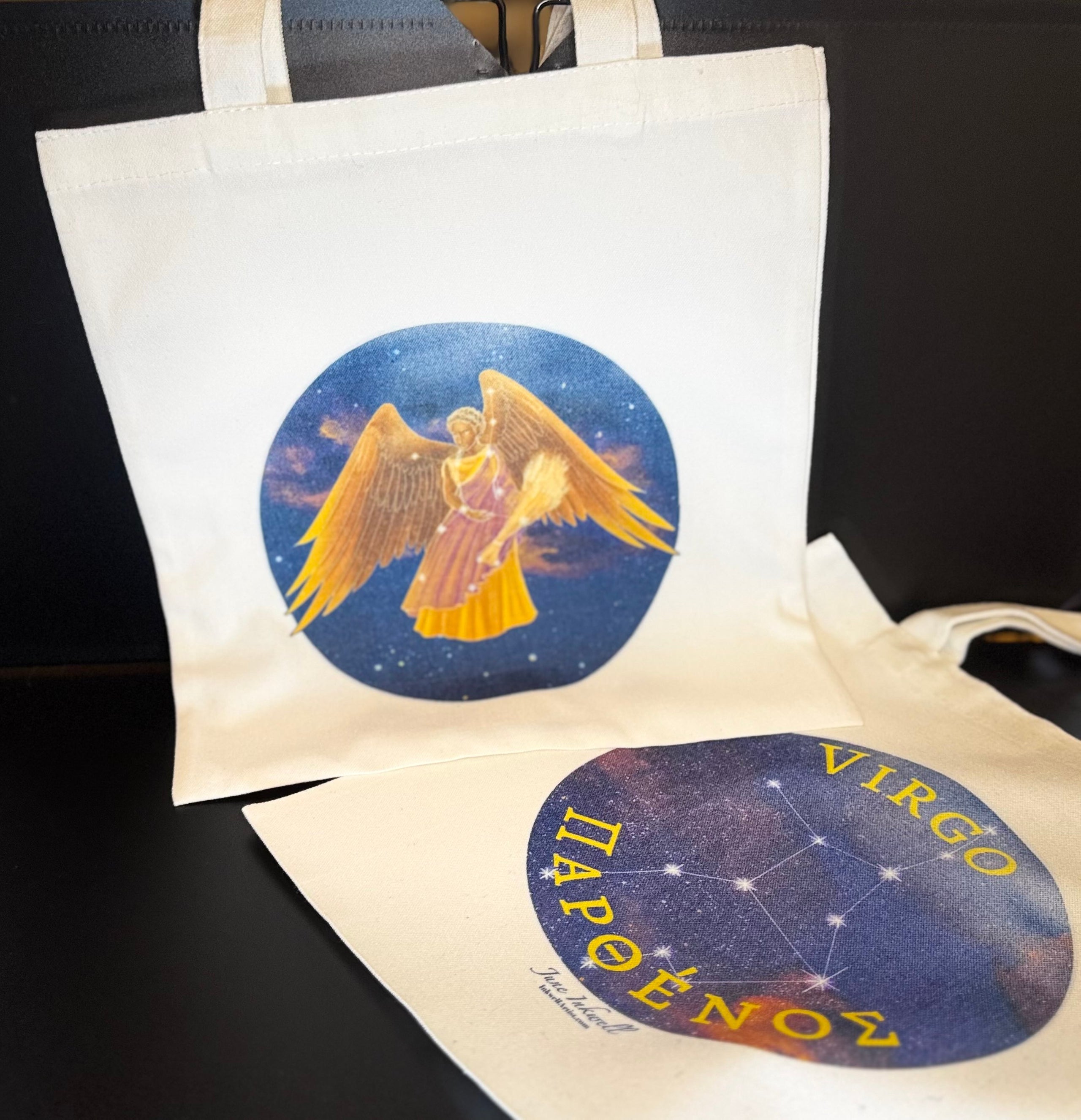 Borsa Tote Zodiaco Cotone 10L - Oroscopo Stella - Regalo Compleanno Astrologia - Merch Kingdom